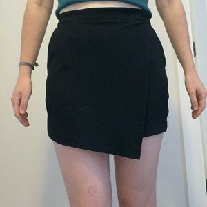 Black ASOS mini skort
